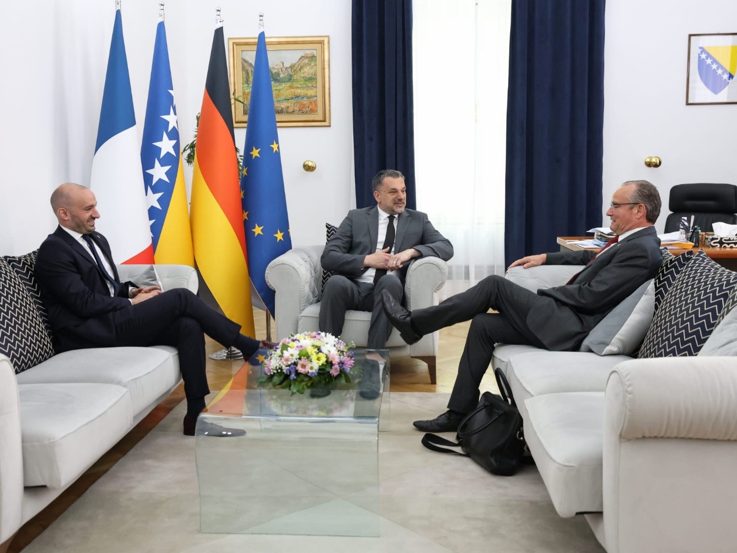 Konaković s ministrima Francuske i Njemačke o budućnosti BiH i ulozi OHR-a