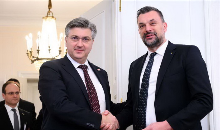 Konaković s Plenkovićem: O izmjenama Izbornog raspravljati će se u BiH