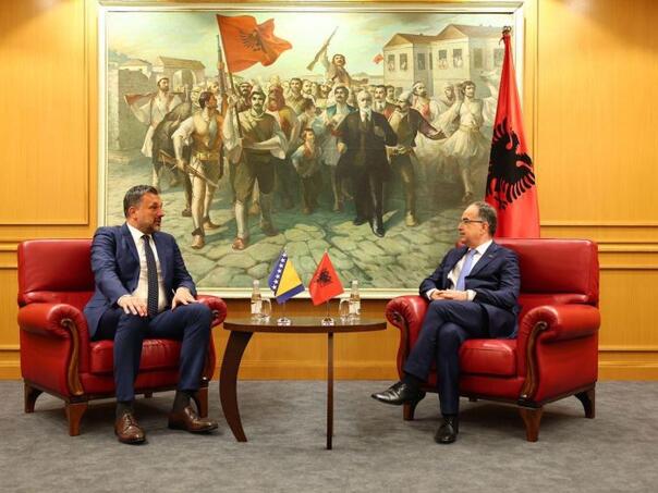 Konaković s predsjednikom Albanije: Jačati ekonomsku saradnju