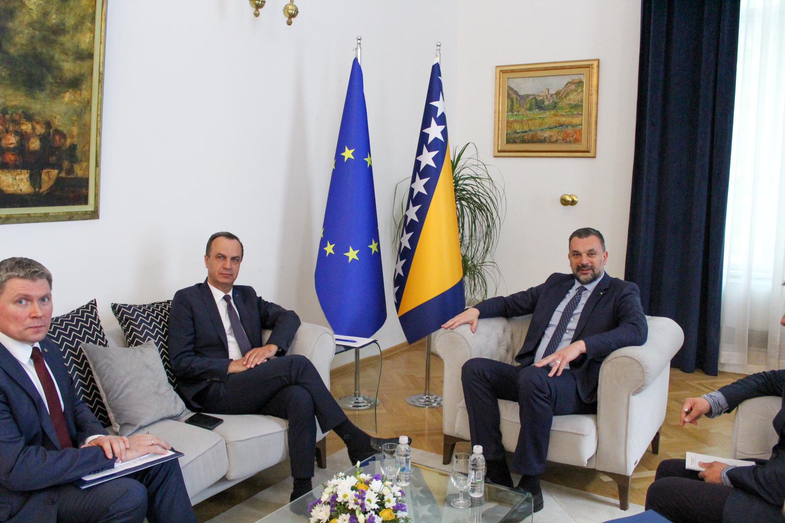Konaković s ukrajinskim ambasadorom: BiH će nastaviti pružati podršku Ukrajini