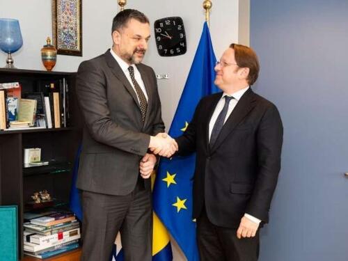 Konaković s Varhelyijem: U Briselu ne kriju zadovoljstvo