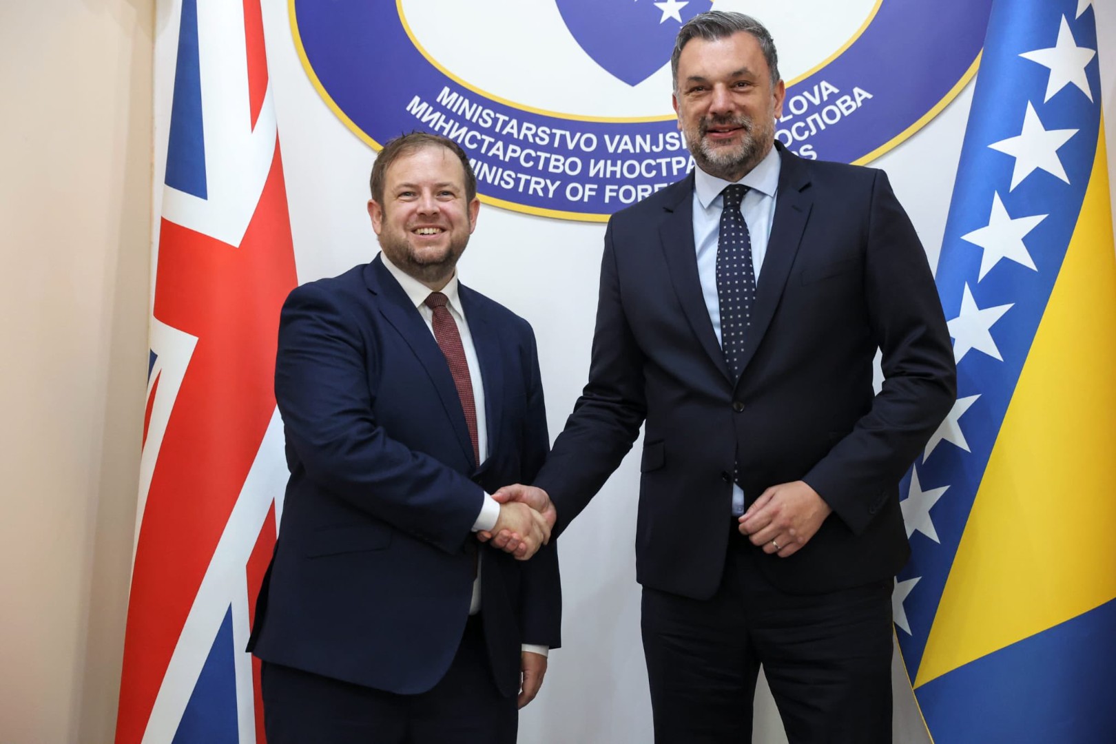 Konaković sa Doughtyjem: UK ostaje uz BiH, OHR i reforme na putu prema EU