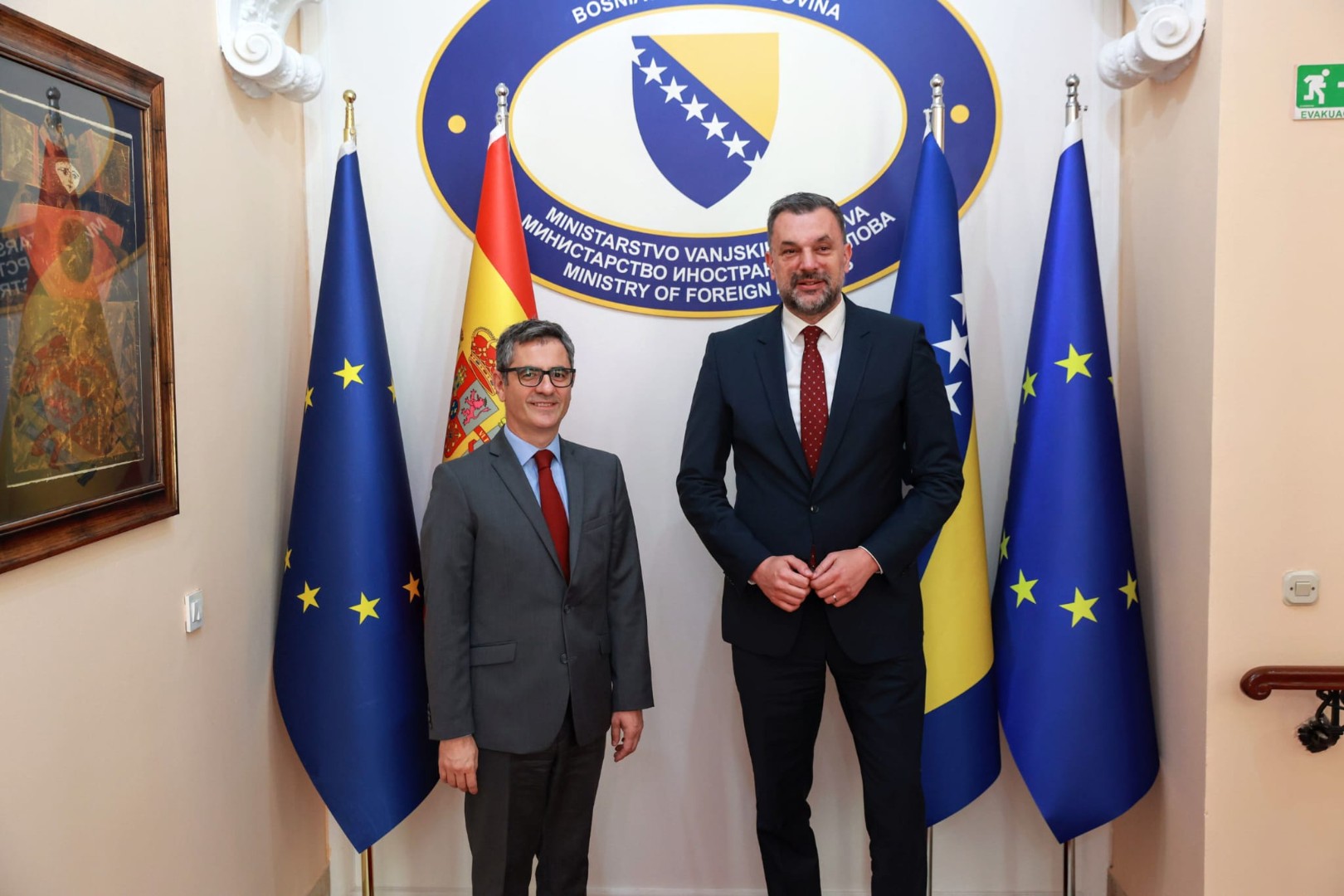 Konaković sa Garciom: Španija podržava BiH