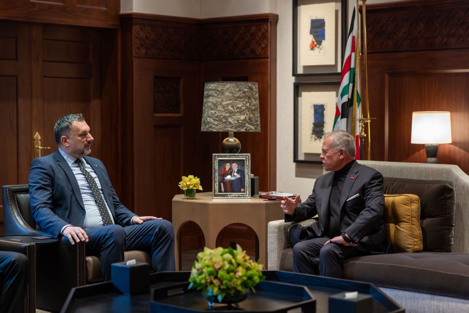 Konaković sa jordanskim kraljem o situaciji u BiH, ali i Bliskom istoku