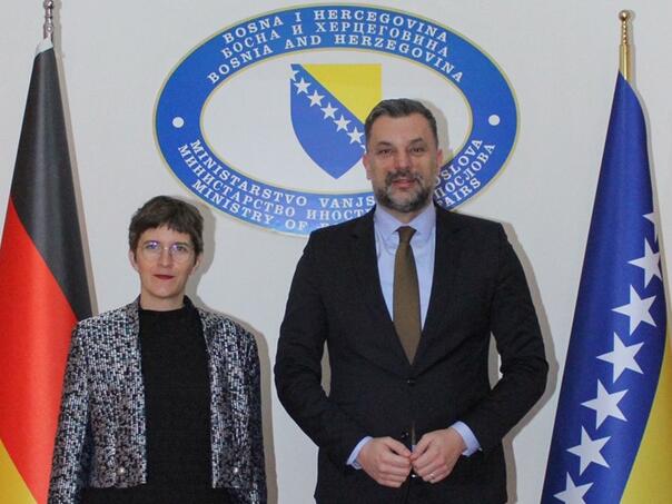 Konaković sa Lührmann: Snažna podrška Njemačke na EU putu BiH