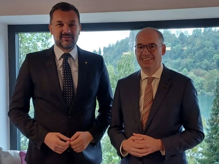 Konaković sa njemačkim parlamentarnim državnim sekretarom Annenom