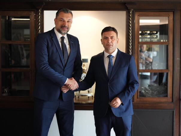 Konaković sa Osmanijem: Izuzetna saradnja BiH i S. Makedonije