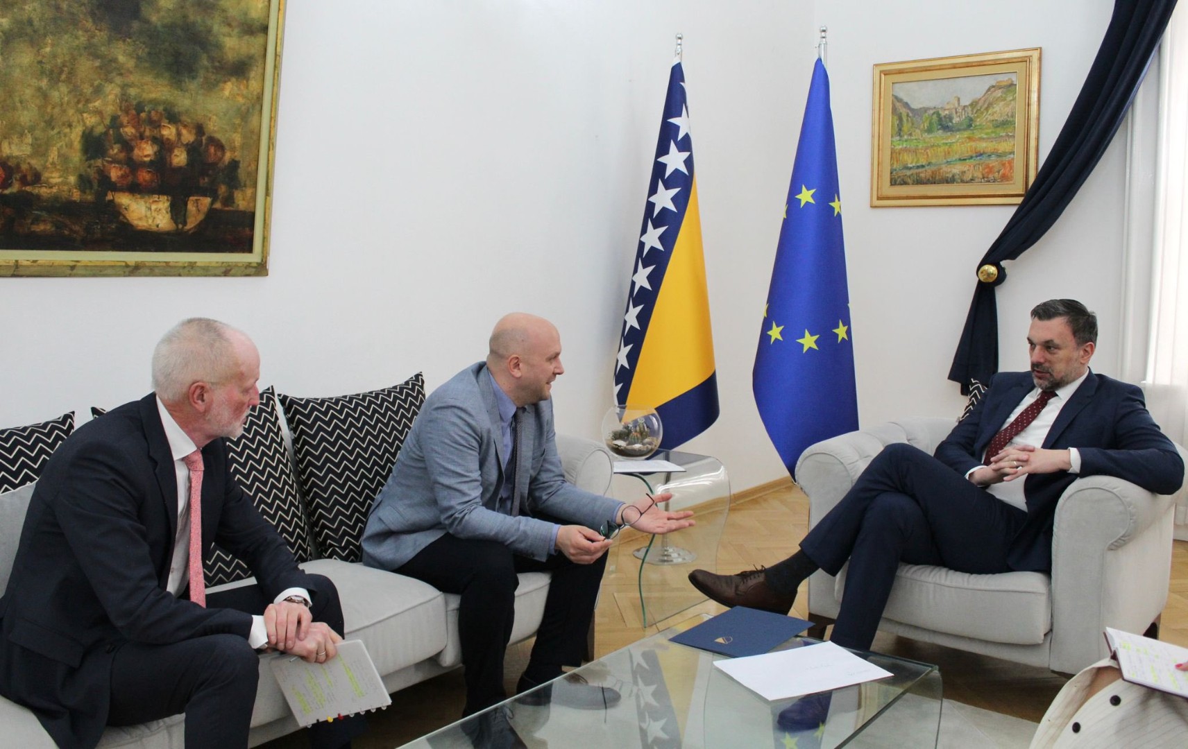 Konaković sa Sarrazinom: Tempo reformi će diktirati brzinu pristupanja BiH EU