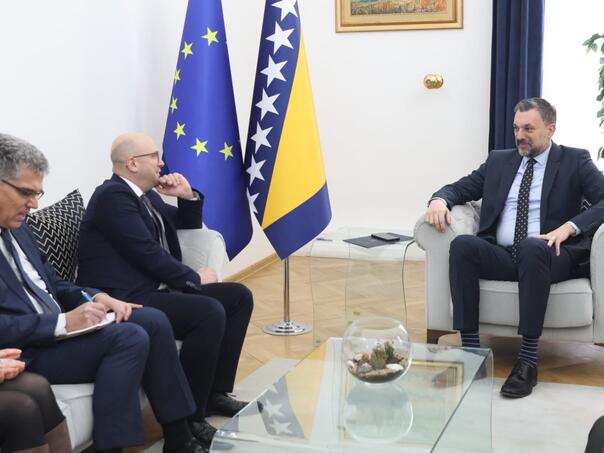 Konaković sa Sarazzinom: Ovo je vrijeme kada treba raditi na sigurnosti Balkana