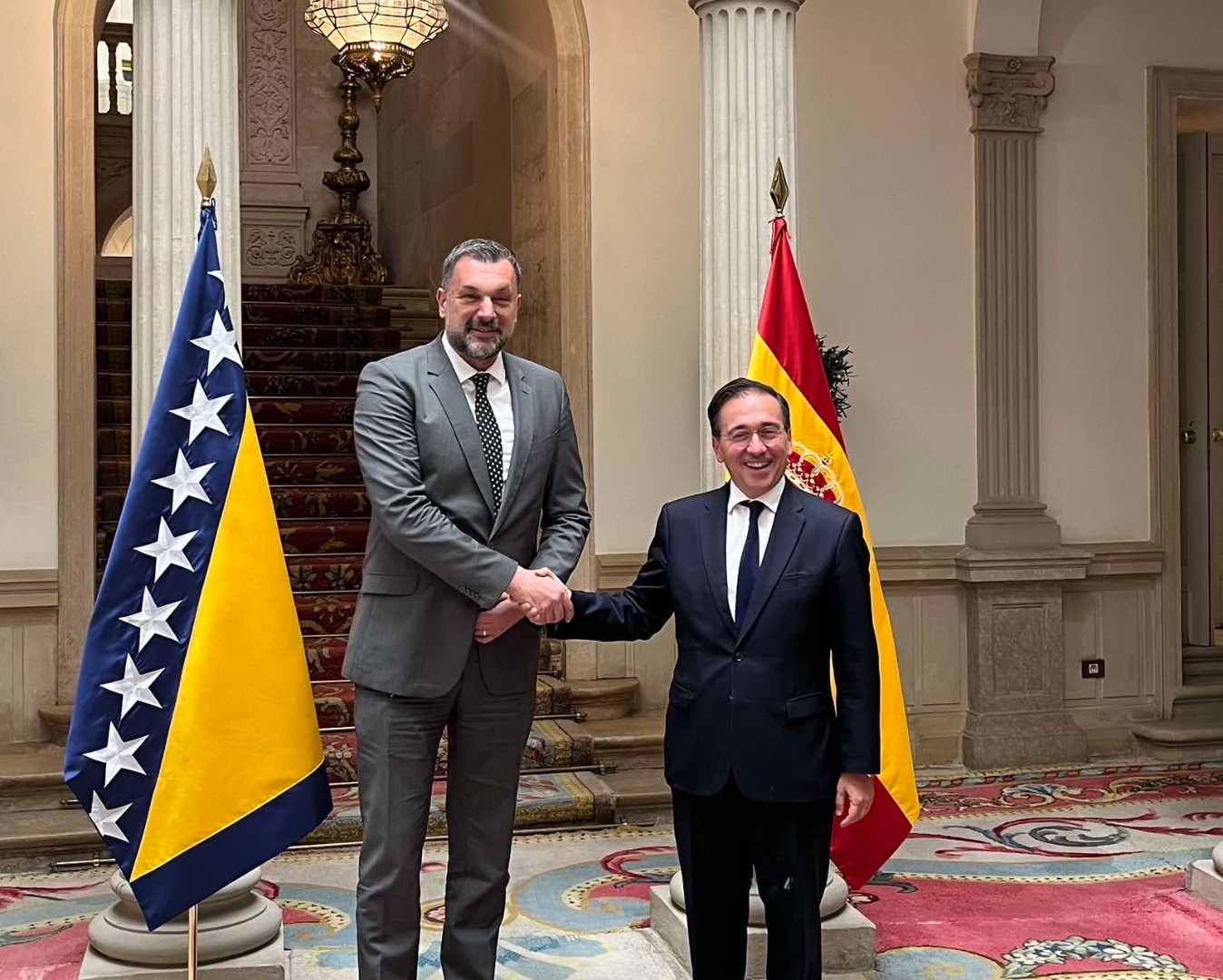 Konaković sa španskim ministrom o Dodikovim napadima