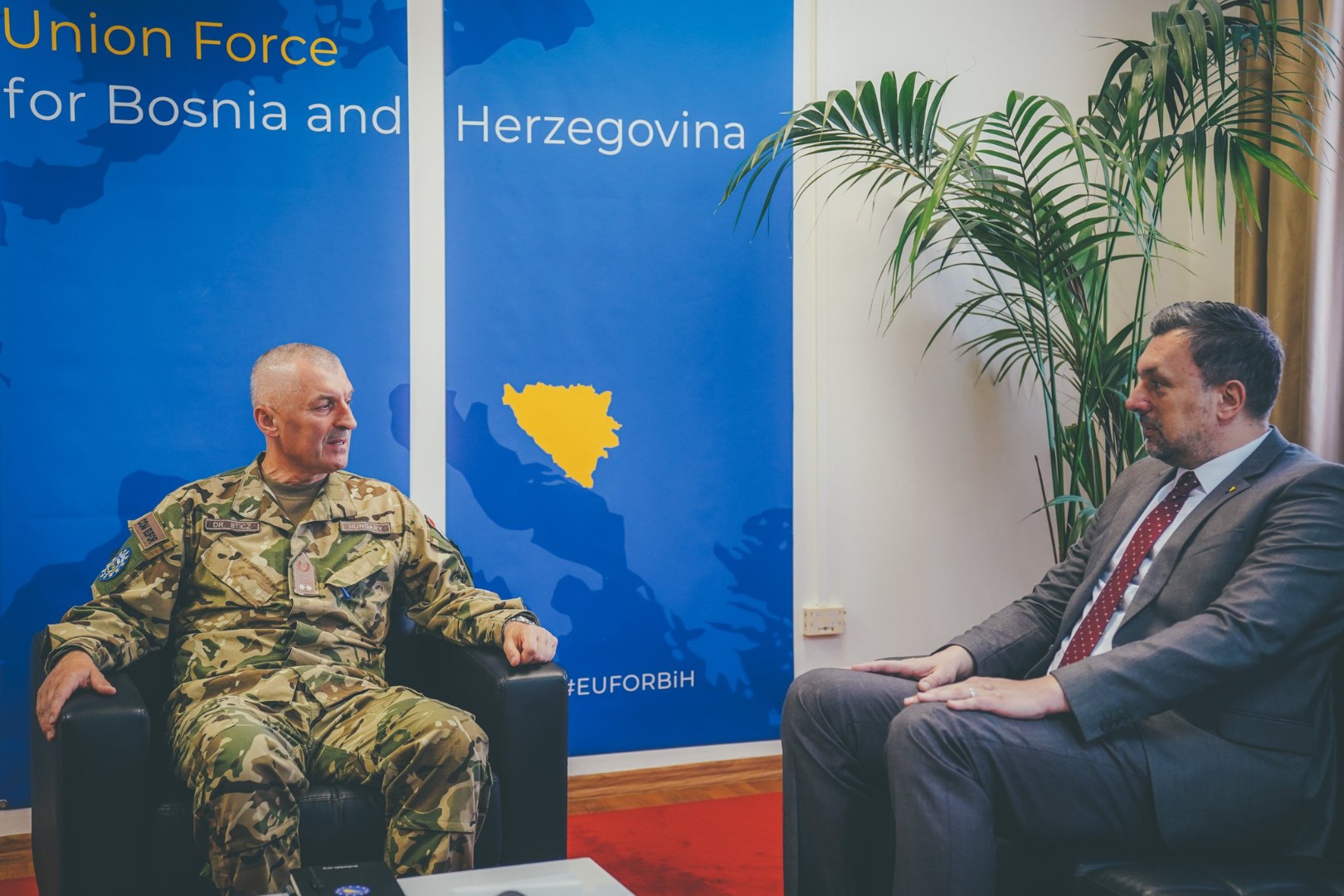 Konaković sa Sticzom: EUFOR u BiH posvećen odgovornosti 