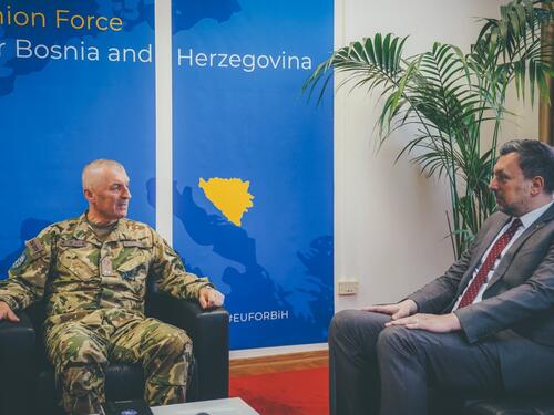 Konaković sa Sticzom: EUFOR u BiH posvećen odgovornosti 