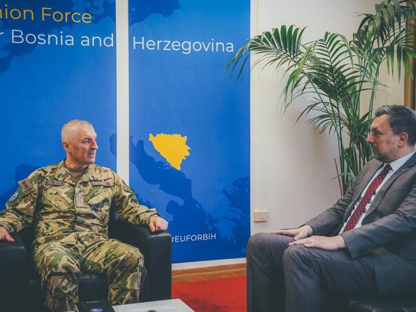Konaković sa Sticzom: EUFOR u BiH posvećen odgovornosti