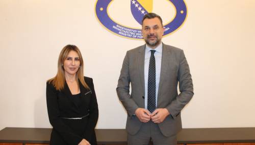 Konaković se sastao sa glavnom tajnicom RCC-a Majlindom Bregu
