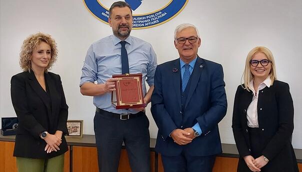 Konaković se sastao sa izvršnim direktorom Fonda za Zapadni Balkan Gjergji Murrom