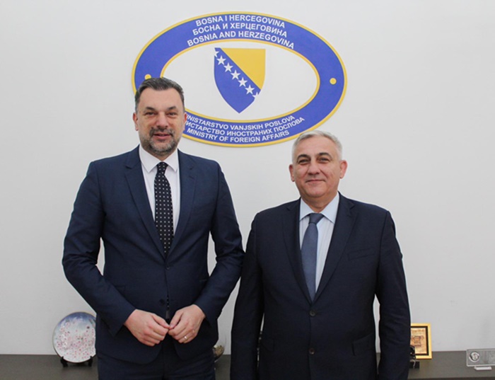 Konaković se sastao sa novoimenovanim ambasadorom Srbije u BiH