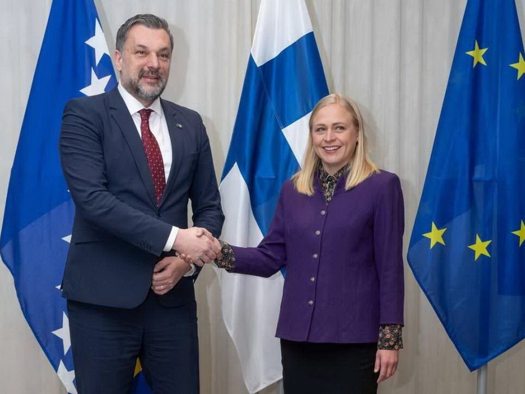 Konaković u Helsinkiju: Finska potvrđuje podršku evropskom putu BiH
