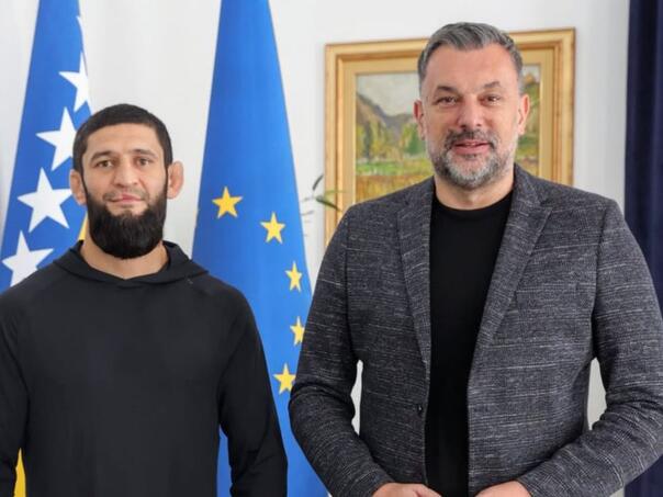 Konaković ugostio Khamzata Chimaeva, slavnog MMA borca