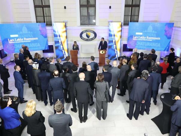 Konaković upriličio novogodišnji prijem za diplomatski kor u BiH