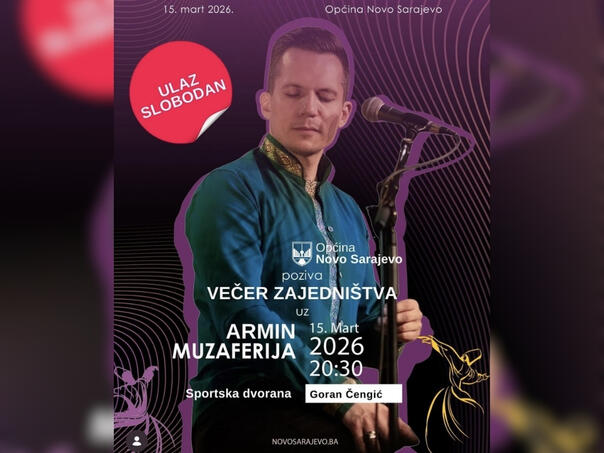 Koncert Armina Muzaferije – Ramazanska večer zajedništva u Sarajevu