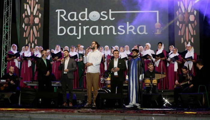 Koncert 'Radost bajramska' održan na Trgu slobode  
