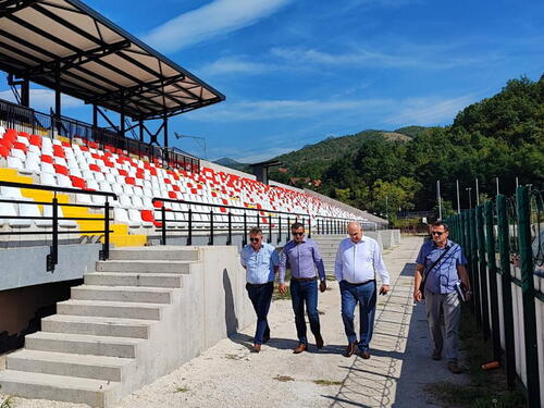 Konjic nastavio ulaganja: Stadion Igmana u novom ruhu