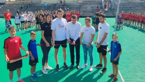 Konjic: Obnovljeni teren Partizanovog igrališta svečano pušten na korištenje