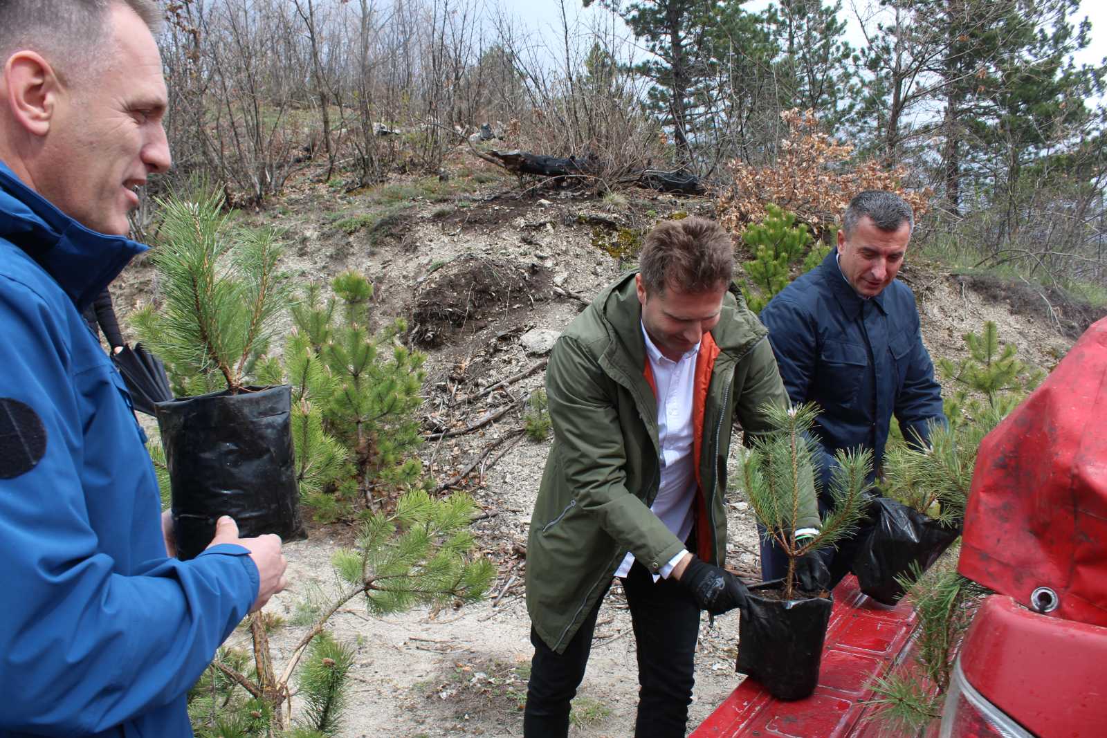 Konjic: Pošumljavanjem opožarenog područja obilježen Dan planete Zemlje