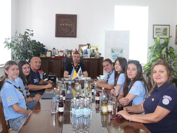 Konjic slavi 70 godina Odreda izviđača "Neretva": Upriličen svečani prijem povodom Dana grada