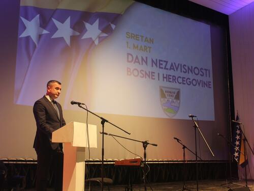 Konjic svečano obilježio Dan nezavisnosti i Dan oslobođenja od fašizma