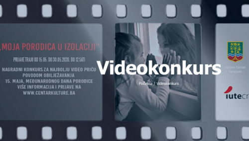 Konkurs za najbolju video priču 'Moja porodica u izolaciji'