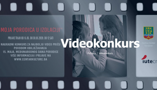 Konkurs za najbolju video priču 'Moja porodica u izolaciji'