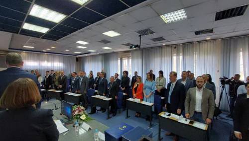 Konstituisana Skupština TK, Vujović ostao predsjednik