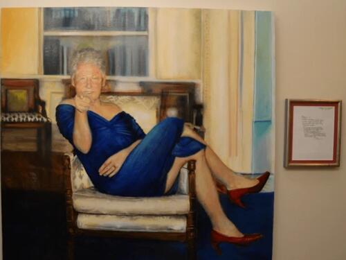 Kontroverzna slika Billa Clintona šokirala svijet: Haljina i visoke potpetice