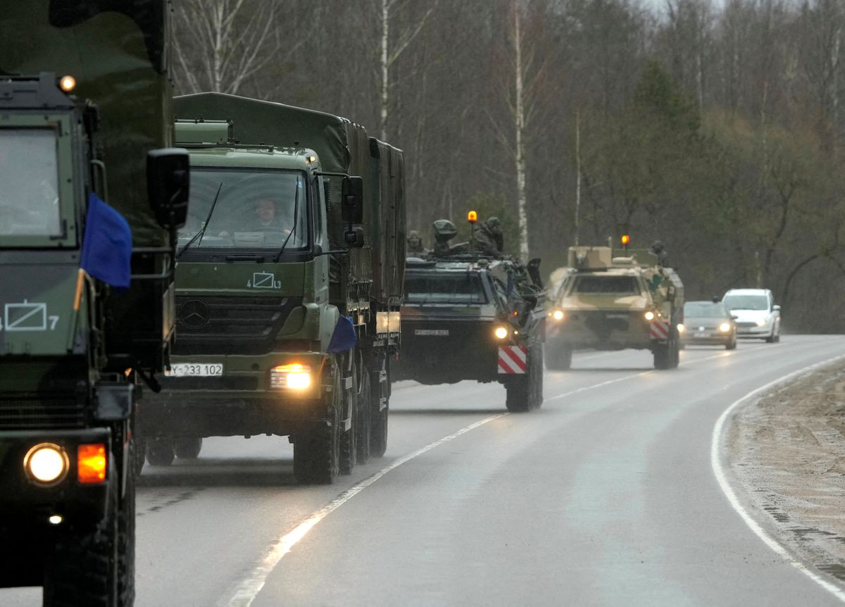 Konvoj sa 130 njemačkih vojnika stigao u Litvaniju