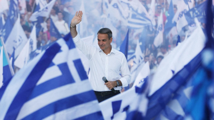 Konzervativna stranka Nova demokratija vodi na izborima u Grčkoj