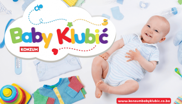 Konzum pokreće novi program lojalnosti Baby Klubić