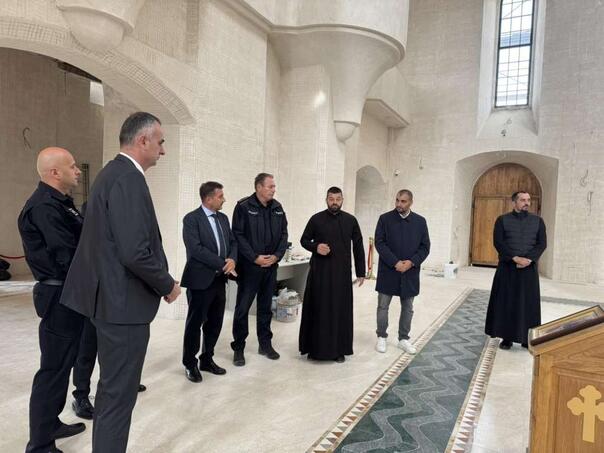 Kordić i Rahimić pružili podršku Sabornoj crkvi i srpskoj zajednici