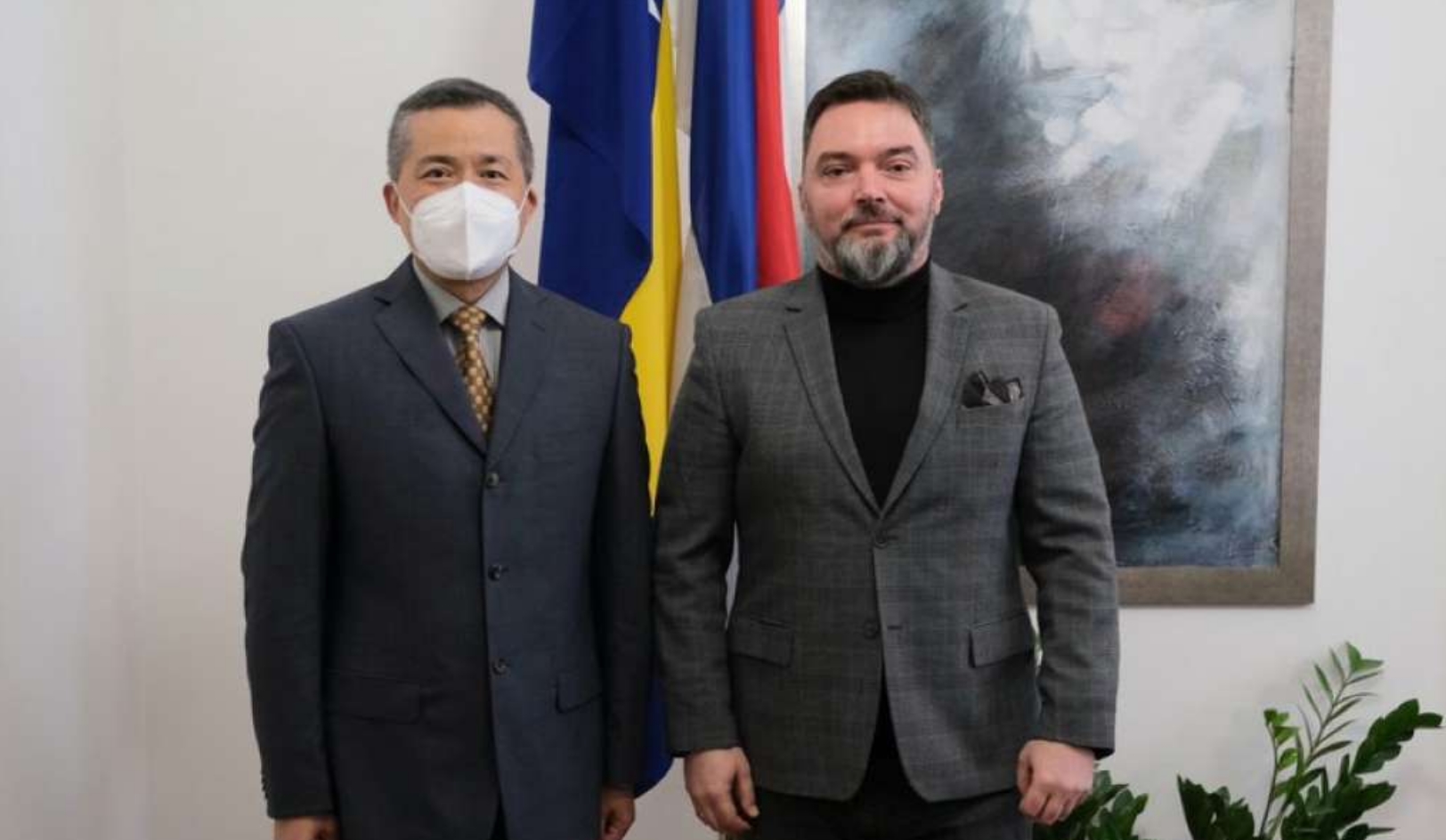 Košarac i ambasador Kine o aktuelnim političkim i ekonomskim temama