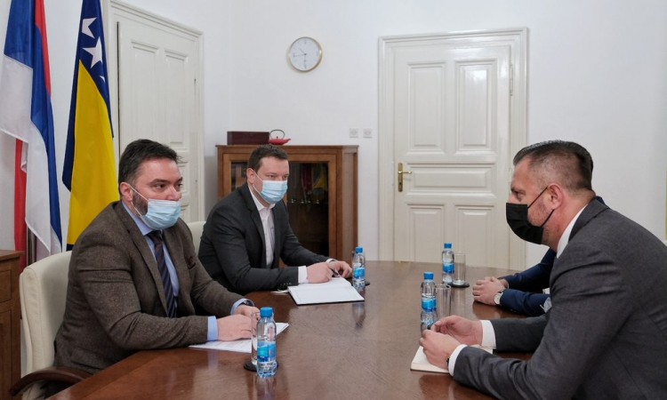 Košarac i Ćorić o izgradnji gasovoda 'Turski tok'