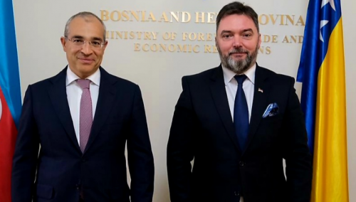 Košarac i Džabarov o unapređenju ekonomske saradnje BiH i Azerbejdžana