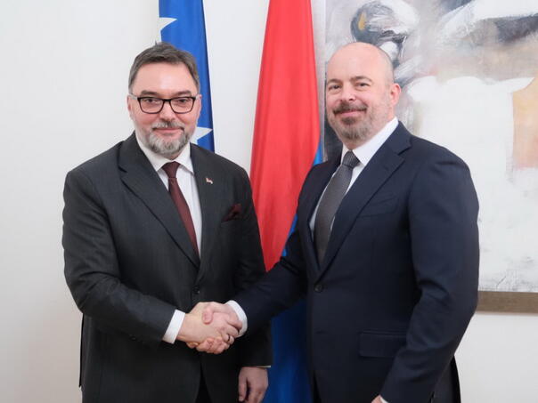 Košarac i Ginkel o realizaciji projekta Južne interkonekcije