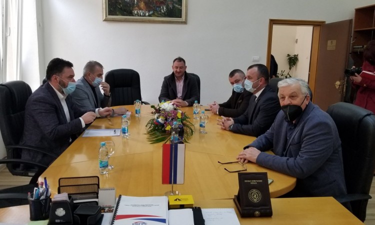 Košarac i Grujičić razgovarali o razvoju Srebrenice