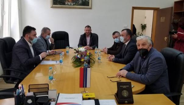 Košarac i Grujičić razgovarali o razvoju Srebrenice