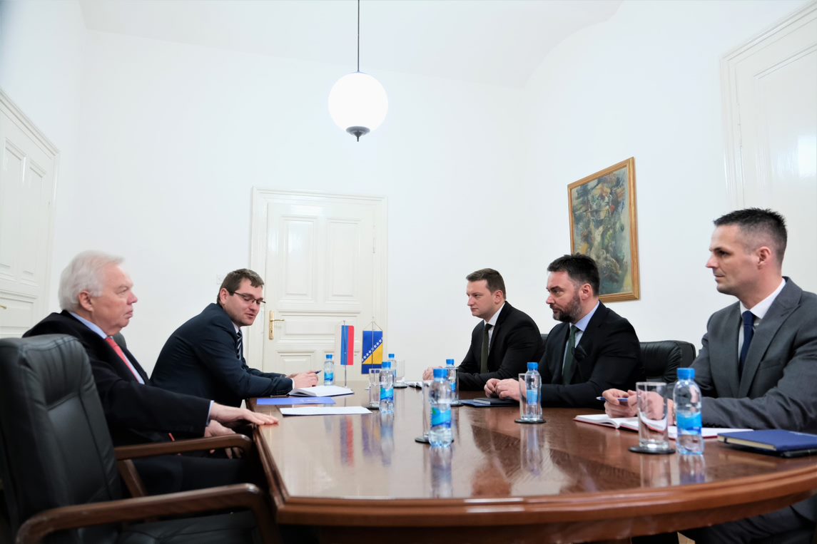 Košarac i Ivancov o unapređenju ekonomske saradnje BiH i Rusije