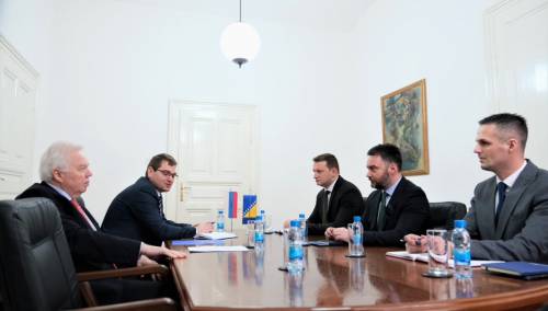 Košarac i Ivancov o unapređenju ekonomske saradnje BiH i Rusije