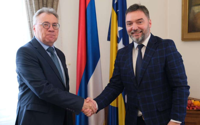 Košarac i Kalabuhov o aktuelnim političkim i ekonomskim temama