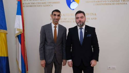 Košarac i ministar vanjske trgovine UAE o unapređenju ekonomske saradnje