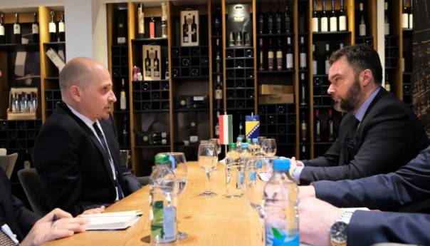 Košarac i Pósa razgovarali o unapređenju saradnje između BiH i Mađarske