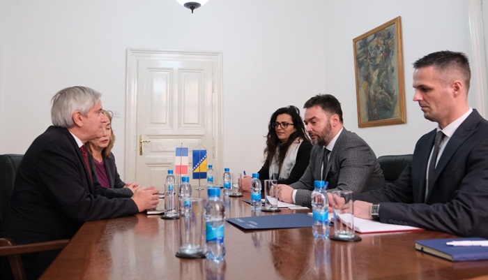 Košarac i Ruson: Jačati ekonomsku saradnju BiH i Francuske